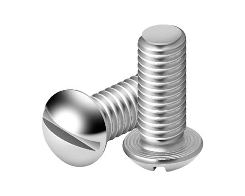 SLOTTED ROUND HEAD SCREW